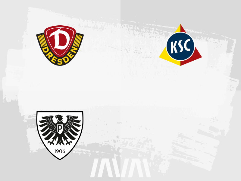 Dynamo Dresden Trainer Thomas Stamm stellt seine Stammelf vor