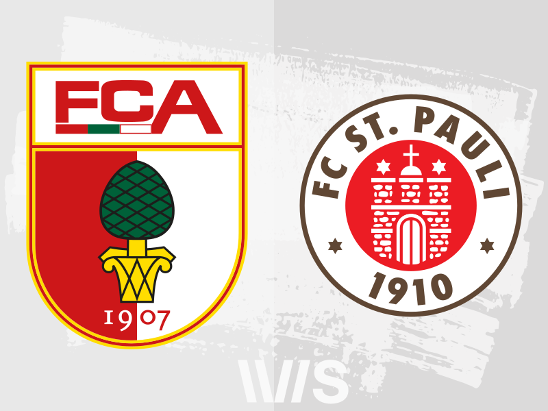 St Pauli gegen FC Augsburg Elias Saad nervoes bei Rueckkehr